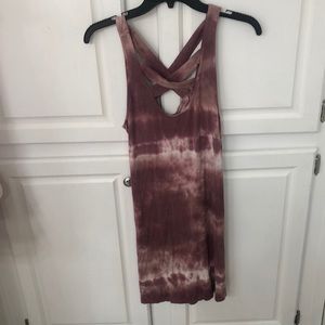 Tie dye summer dress